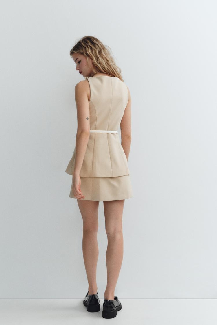 Modestique london™- Belted Mini Dress
