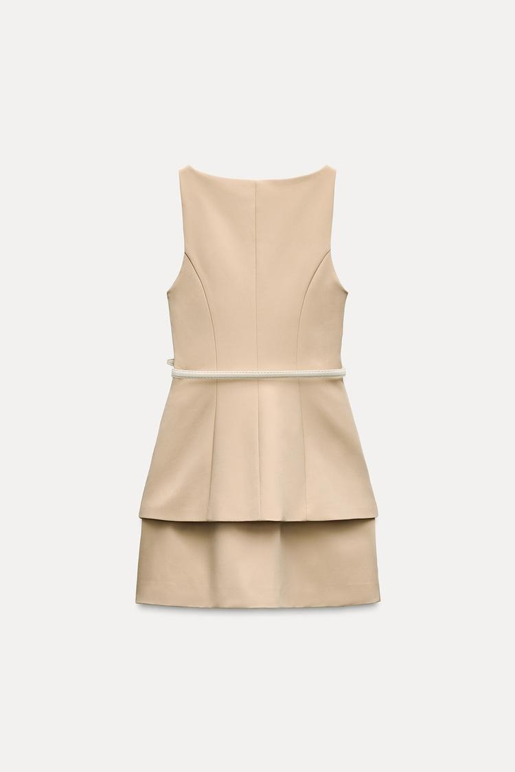 Modestique london™- Belted Mini Dress