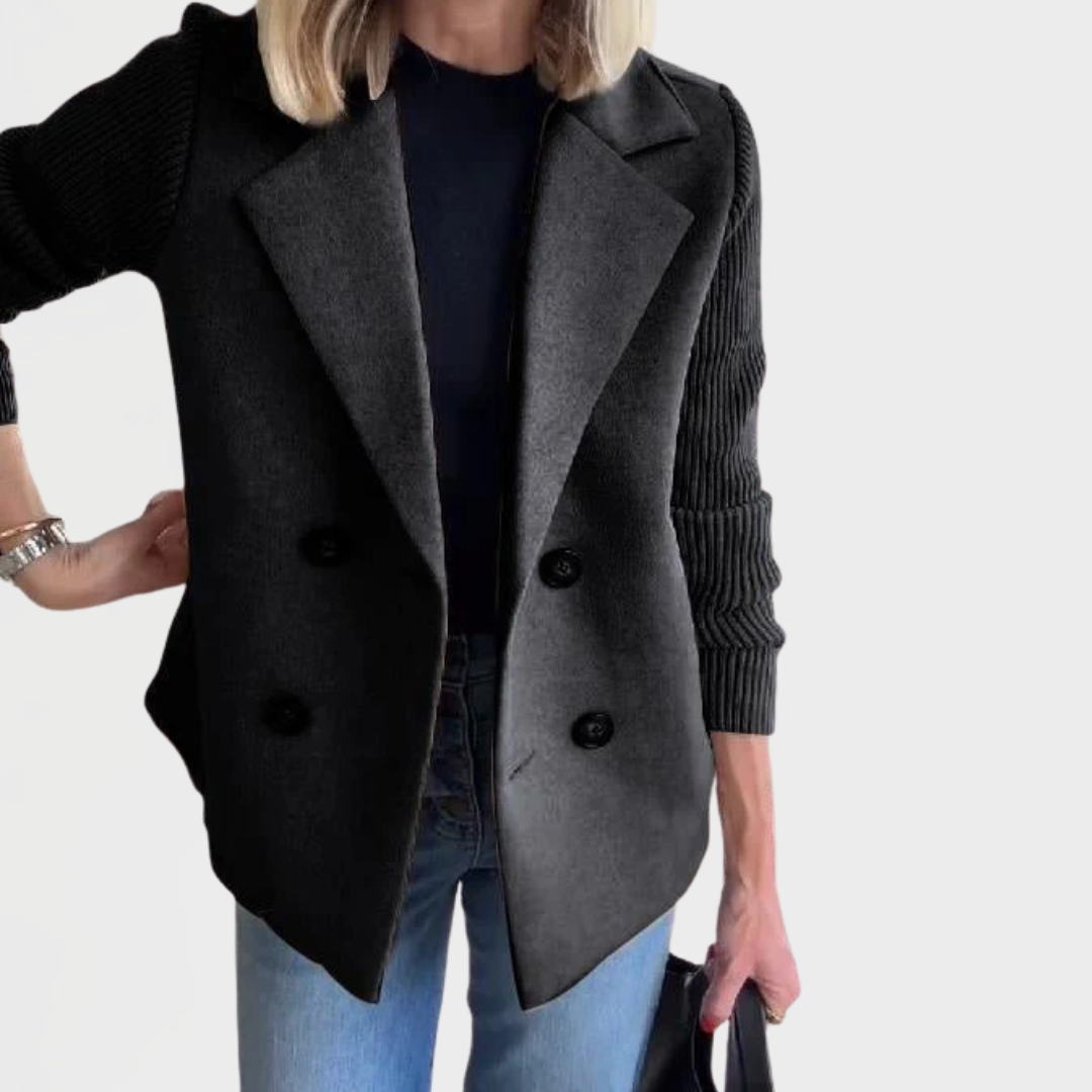 Lena - Elegant Knitted Blazer