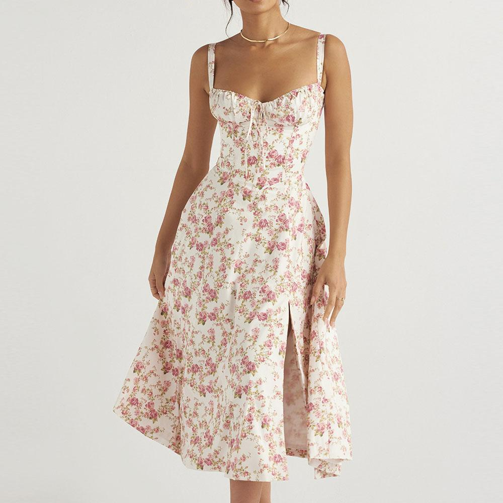 Anirel™ | Elegant Midi Dress