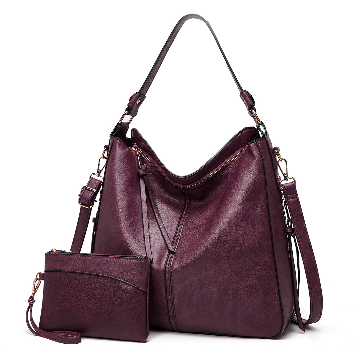 Blakely – Luxury Leather Hobo Handbag