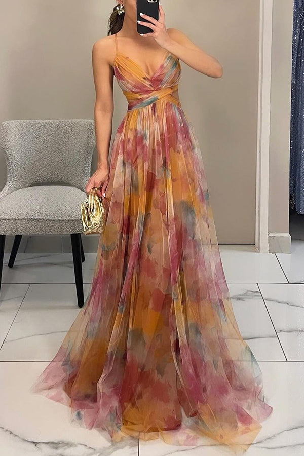 Chloé - Charming Maxi Dress with Floral Print