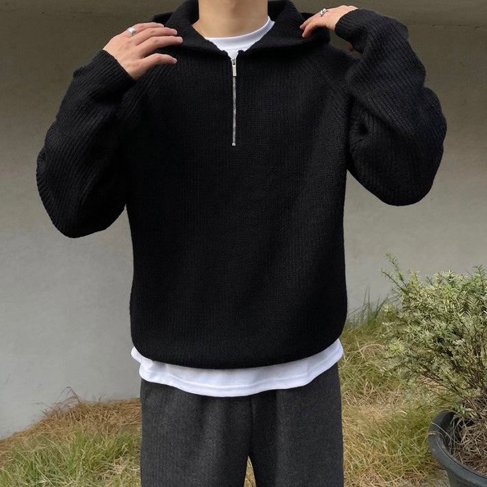 Modestique london™| TAEGU Semi Zip Hoodie