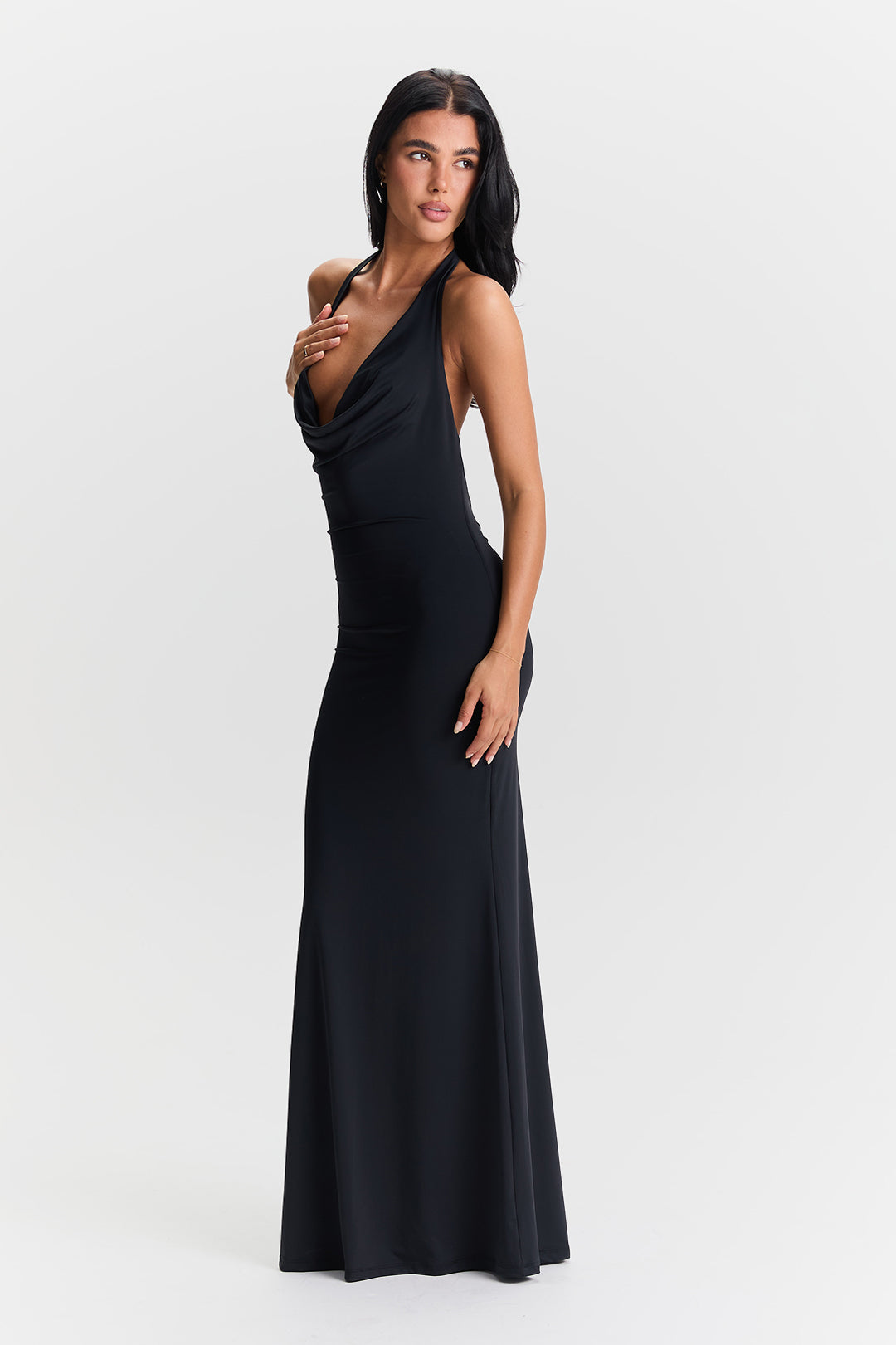 Valeria™ | Cowl Neck Dress