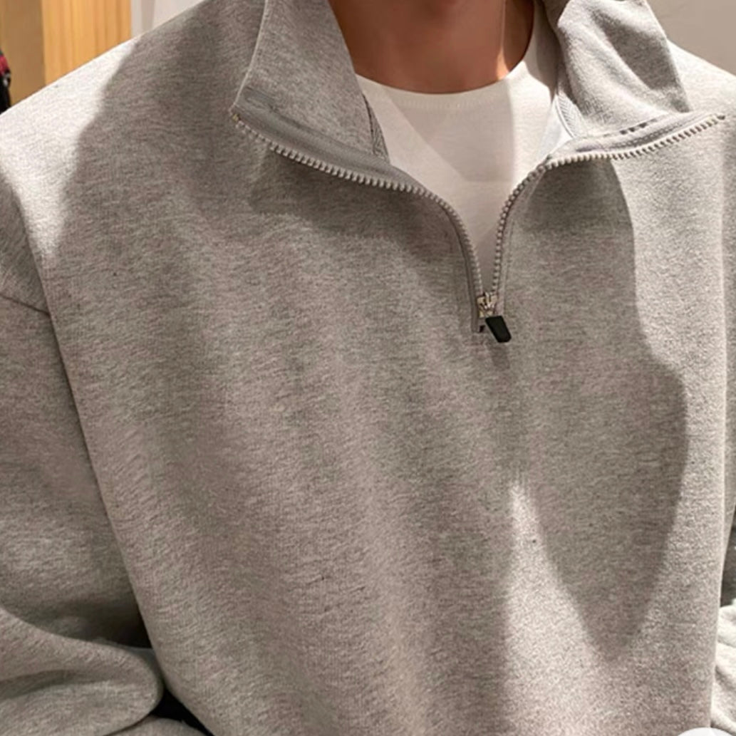 Modestique london™| INCHEON Fleece Quarter Zip