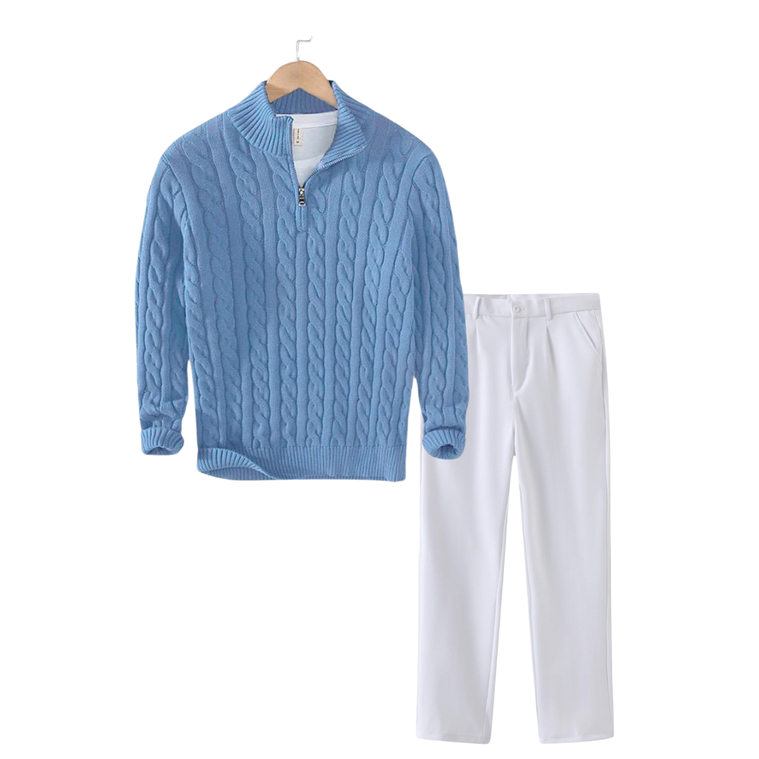 Modestique london™|Winter Outfit - Riviera Stroll