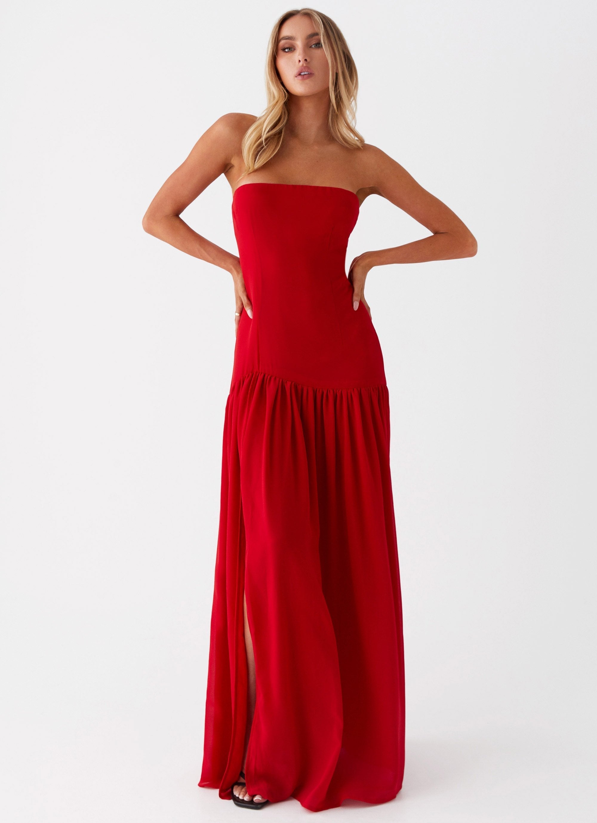 Elin™ | Neckline Maxi Dress