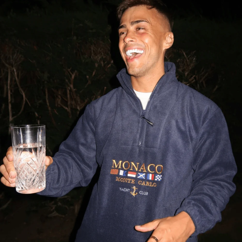 Modestique london™|MONACO Old Money Half Zip