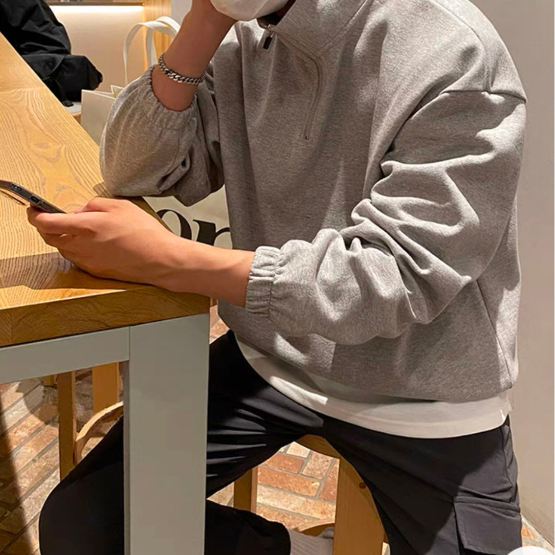 Modestique london™| INCHEON Fleece Quarter Zip