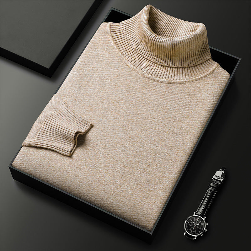 Modestique london™|Men's Solid Color Premium Cashmere Sweater