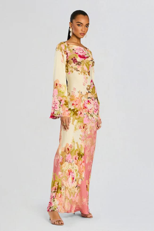 Modestique London |Garden Party Maxi Dress