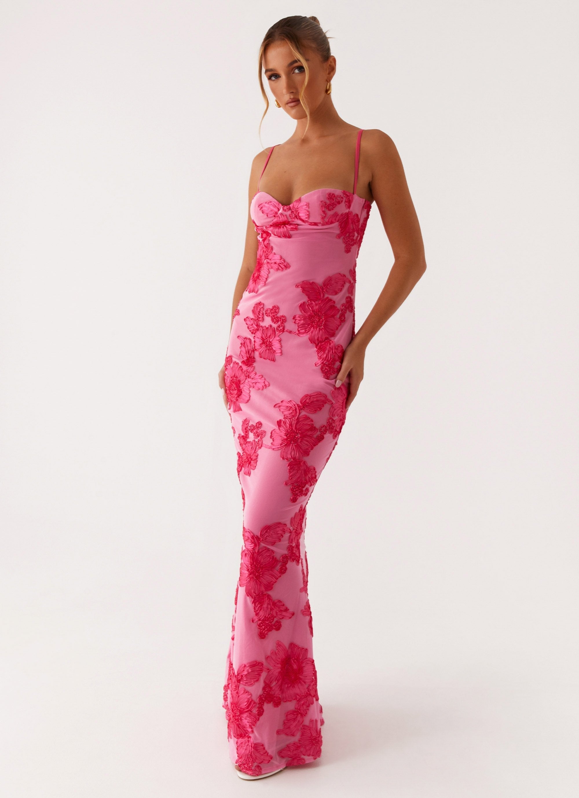 Soraya™ | Embroided Maxi Dress