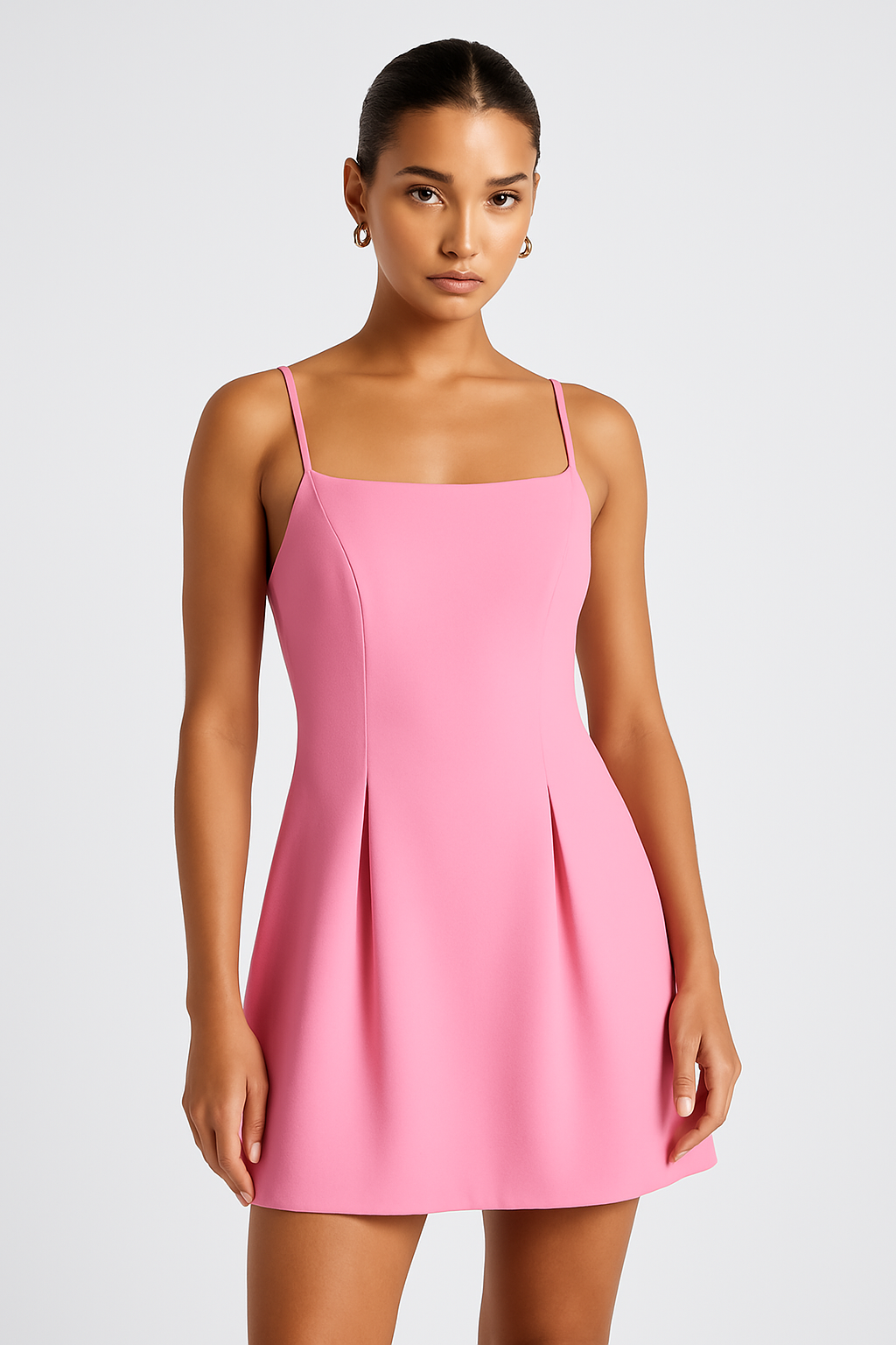 Amelina™ | Pleated Mini Dress