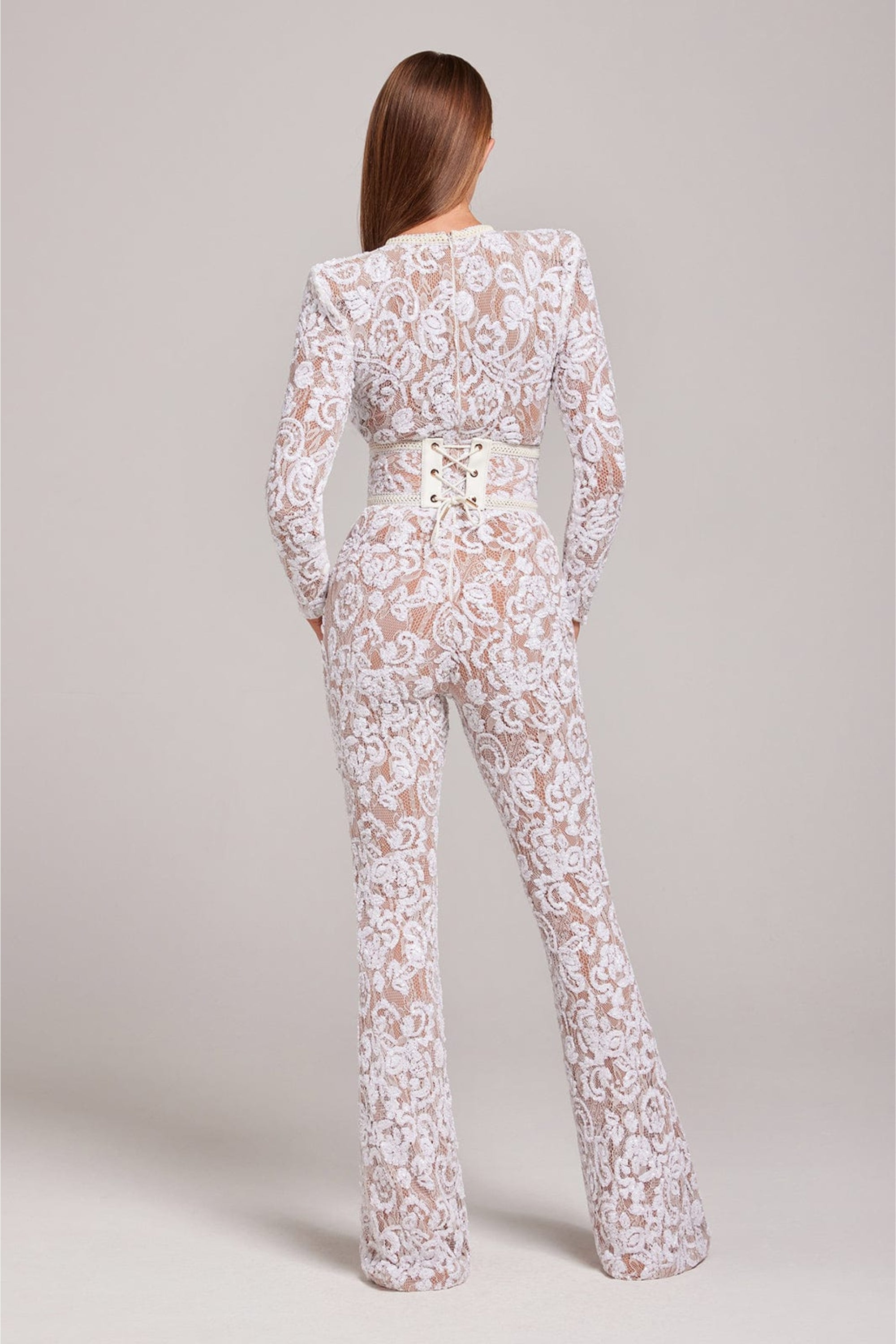 Modestique london™- Mia Lace Jumpsuit