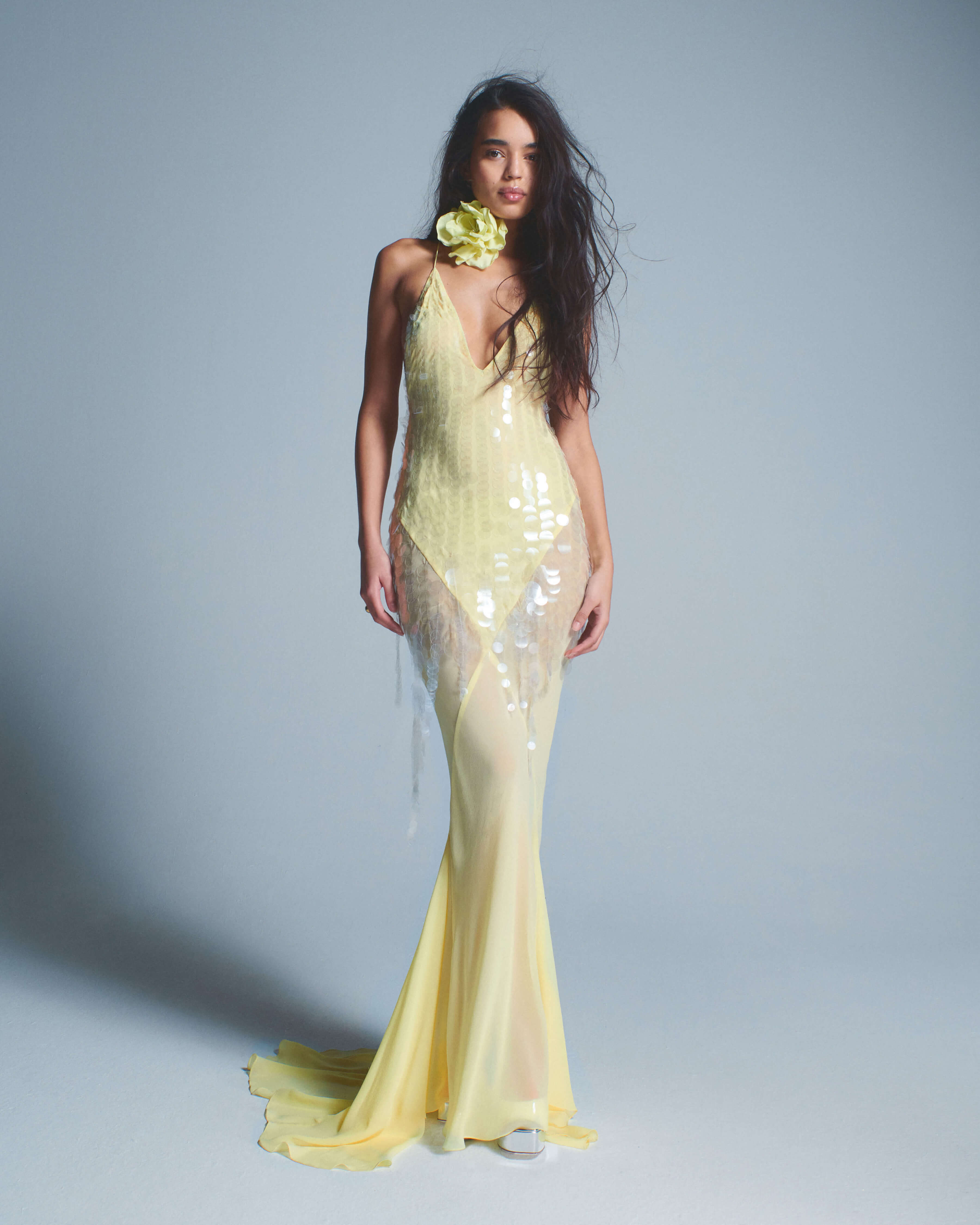 Nisari™ | Floral Choker Dress