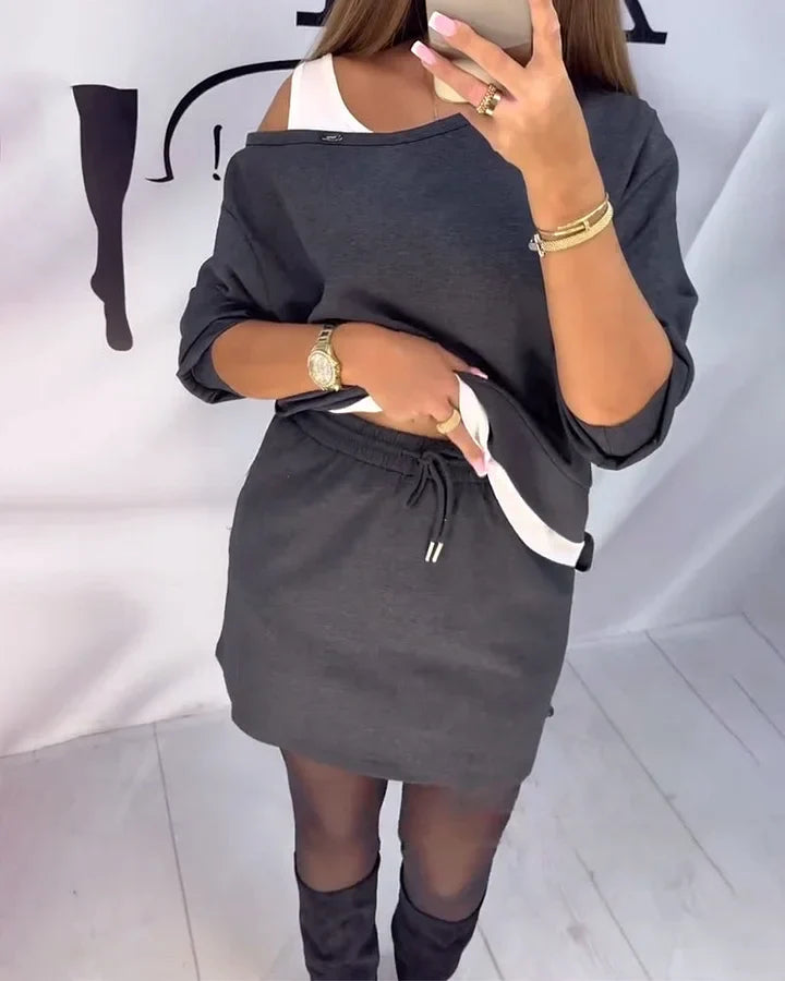 Darcella - Elegant Casual Two Piece Set