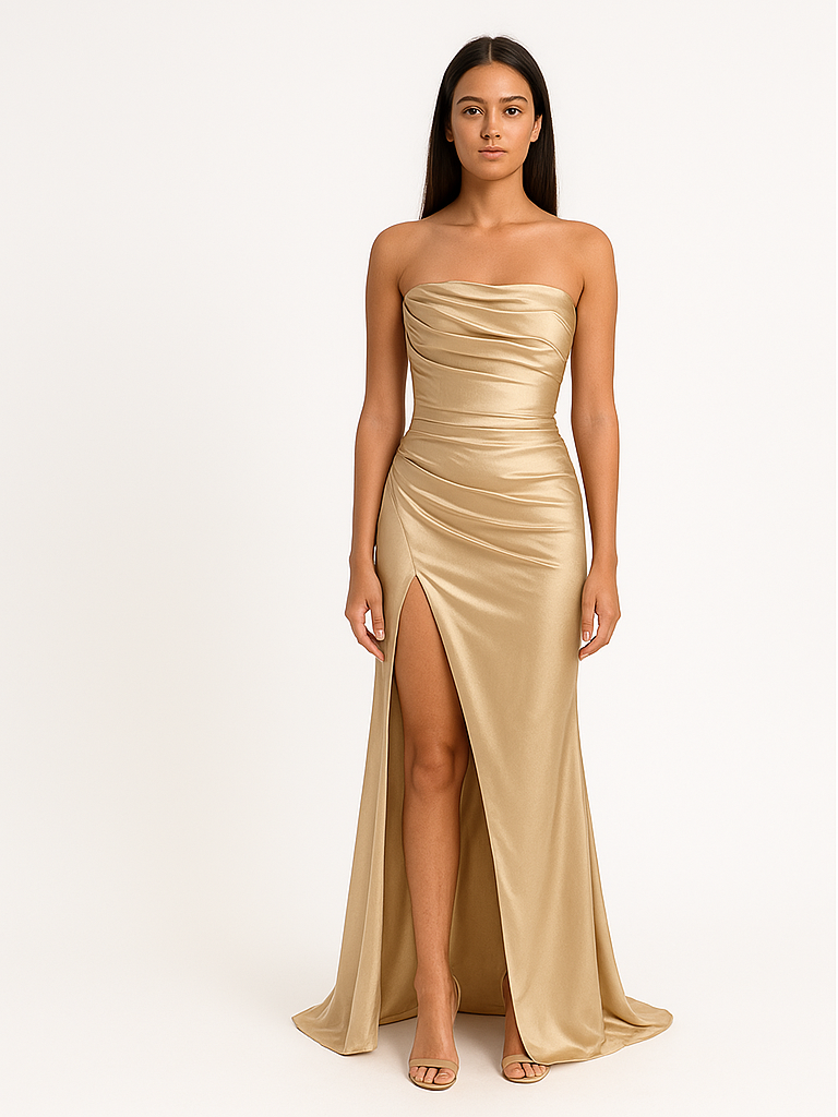 Modestique london™ | Golden Allure Dress