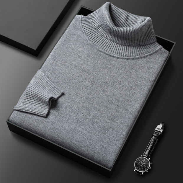 Modestique london™|Men's Solid Color Premium Cashmere Sweater
