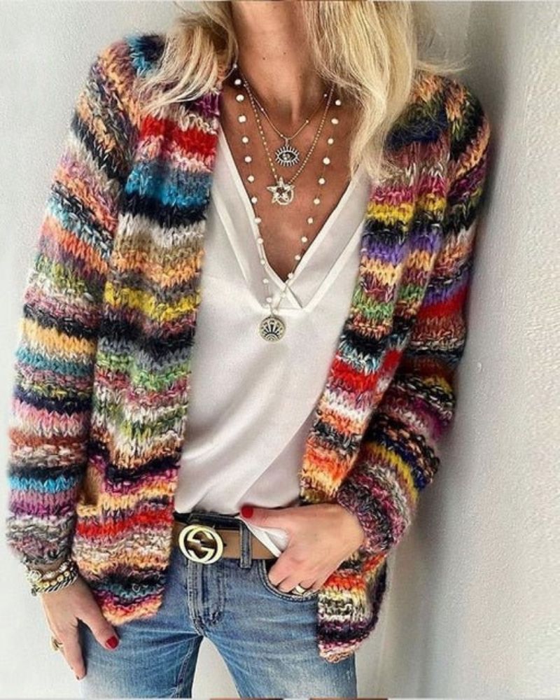 SARAI ™- COLORFUL CARDIGAN