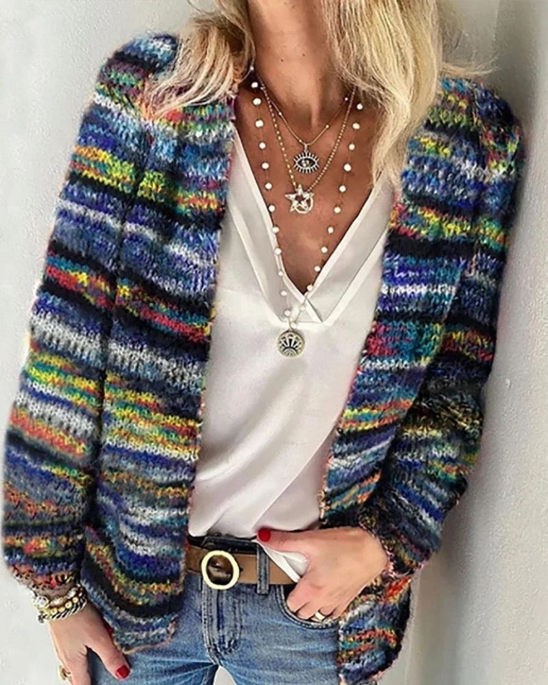 SARAI ™- COLORFUL CARDIGAN