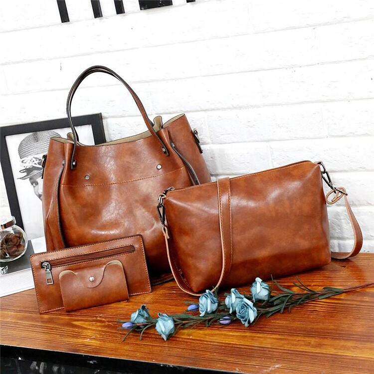 Sutton - Stylish Retro 4-Piece Bag Set