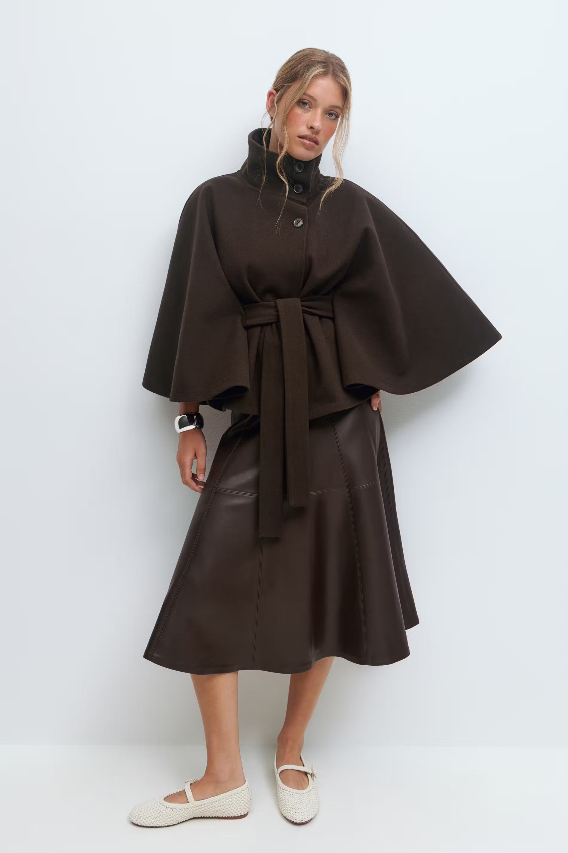 Avery Toronto|Belt Cape Jacket