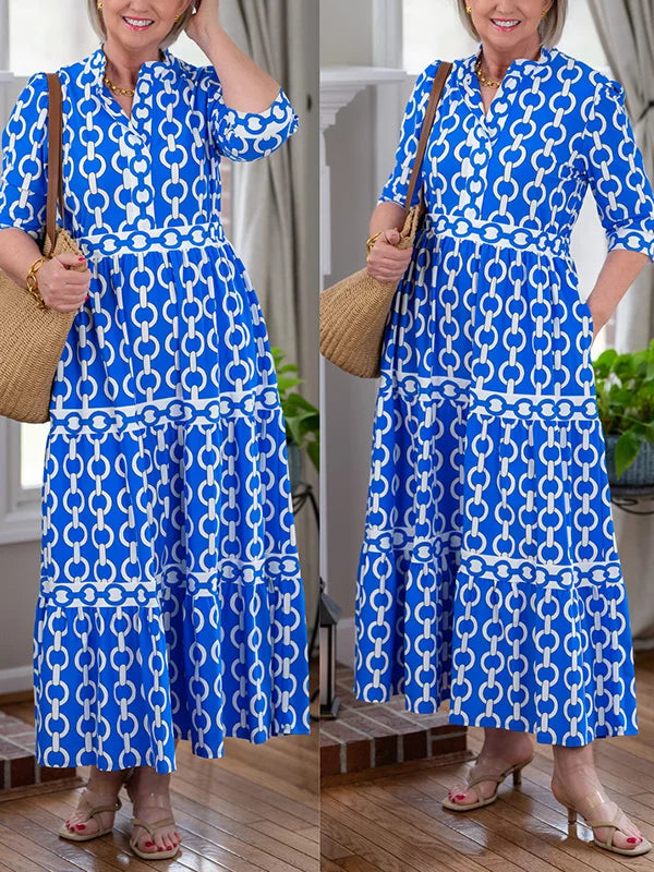 Juliette | Chain Link Midi Dress