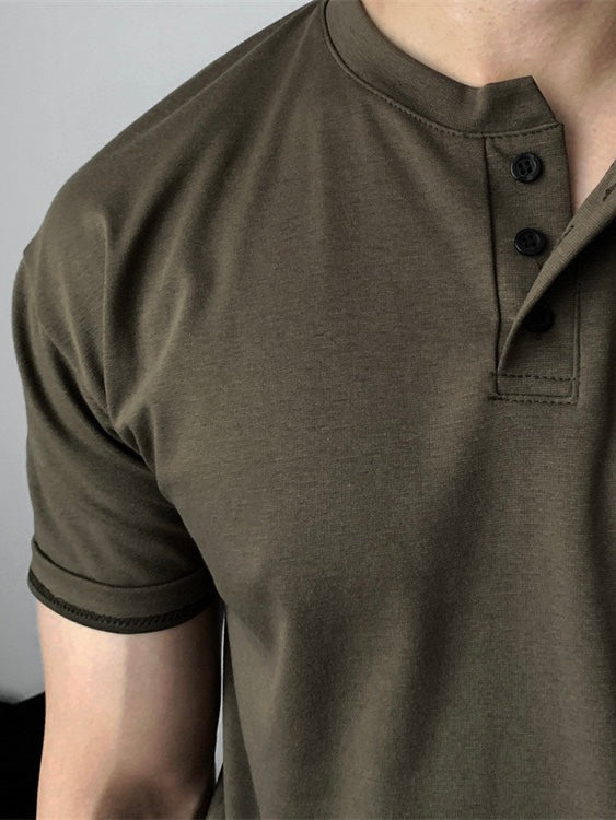 AVERY TORONTO ™| DAEGU Buttoned Collar T-Shirt
