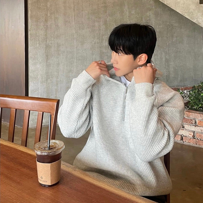 Modestique london™| TAEGU Semi Zip Hoodie