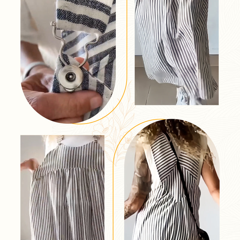 Modestique London | Casual Striped Camisole Dress