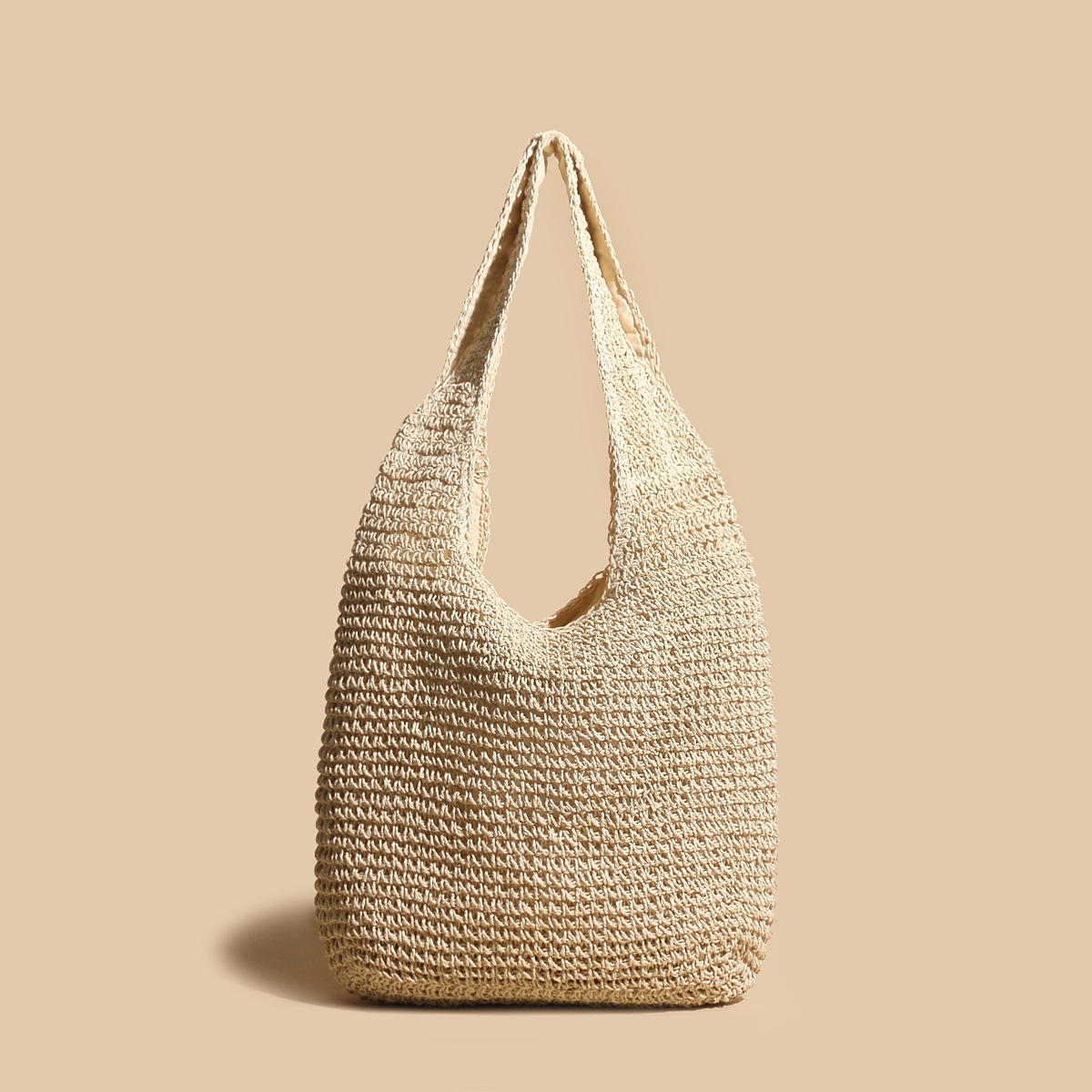 Valeria - Stylish Straw Woven Rattan Shoulder Bag