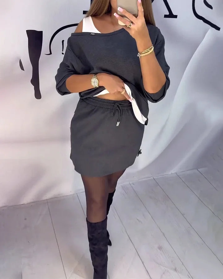 Darcella - Elegant Casual Two Piece Set