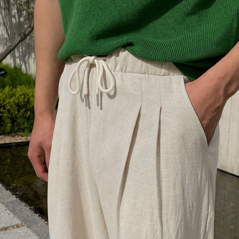 Modestique london™| PAJU Old Money Linen Pants