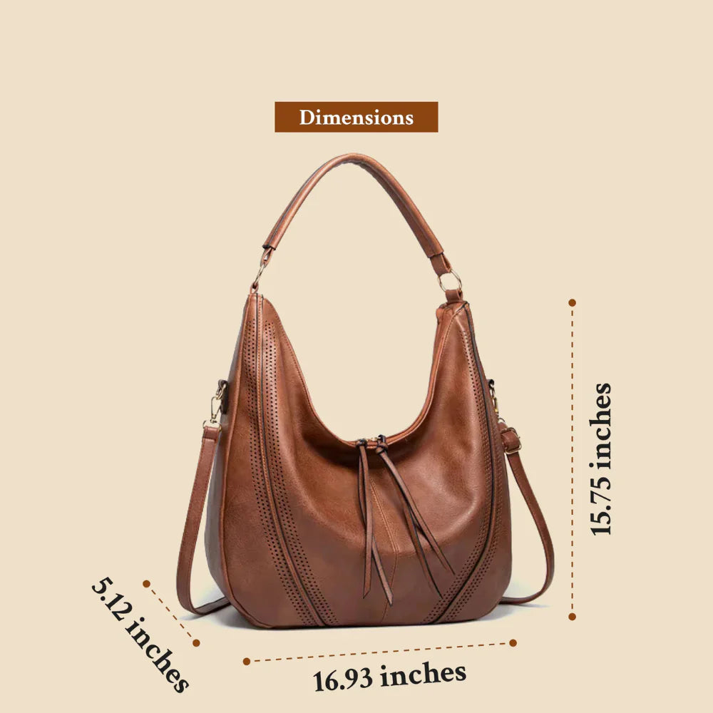 Sienna - Elegant Tassel Hollow Out Shoulder Bag