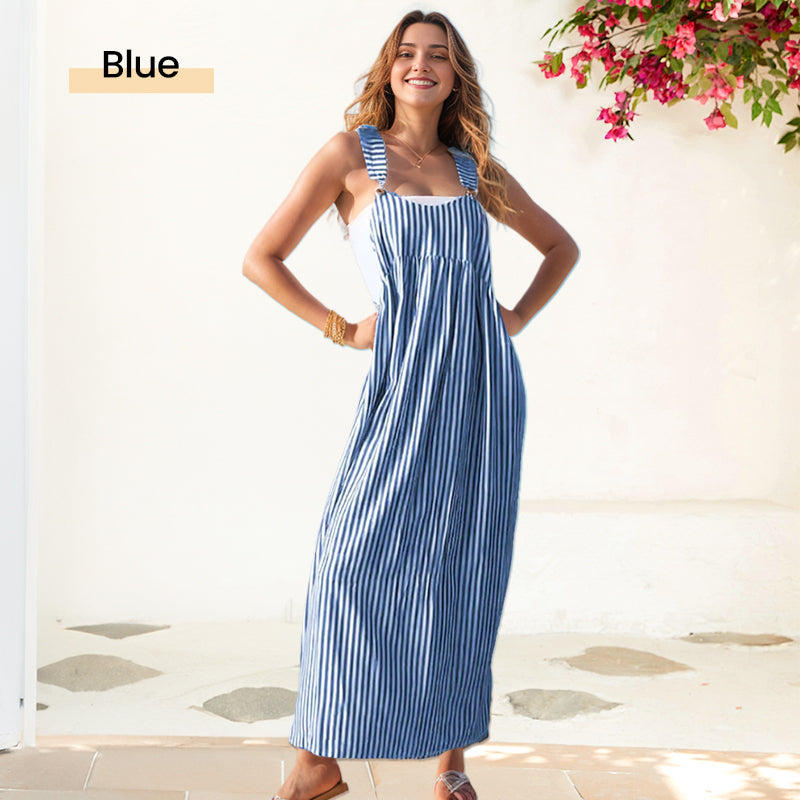 Modestique London | Casual Striped Camisole Dress