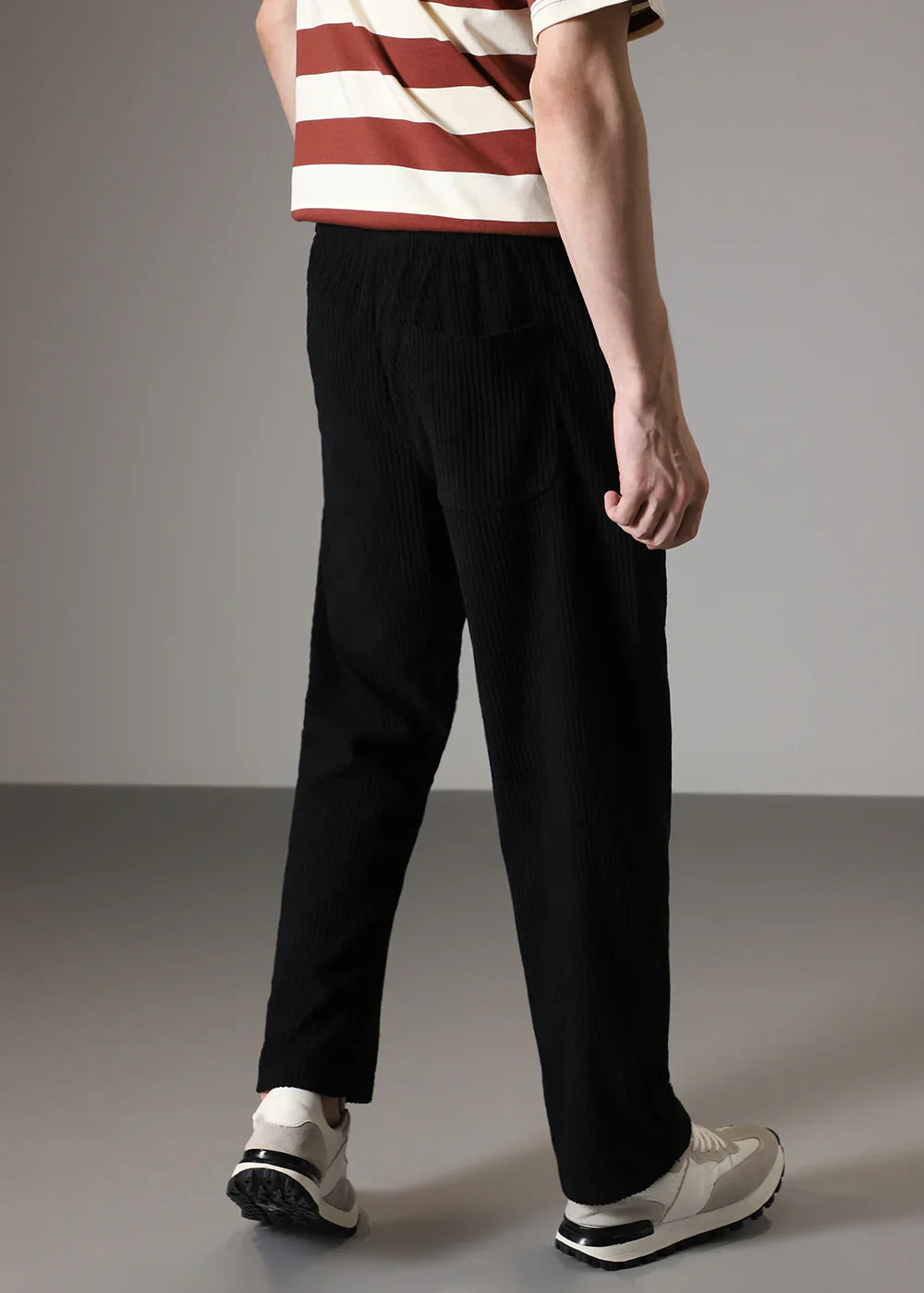 Modestique london™|Ribbed Tube Leg Trousers