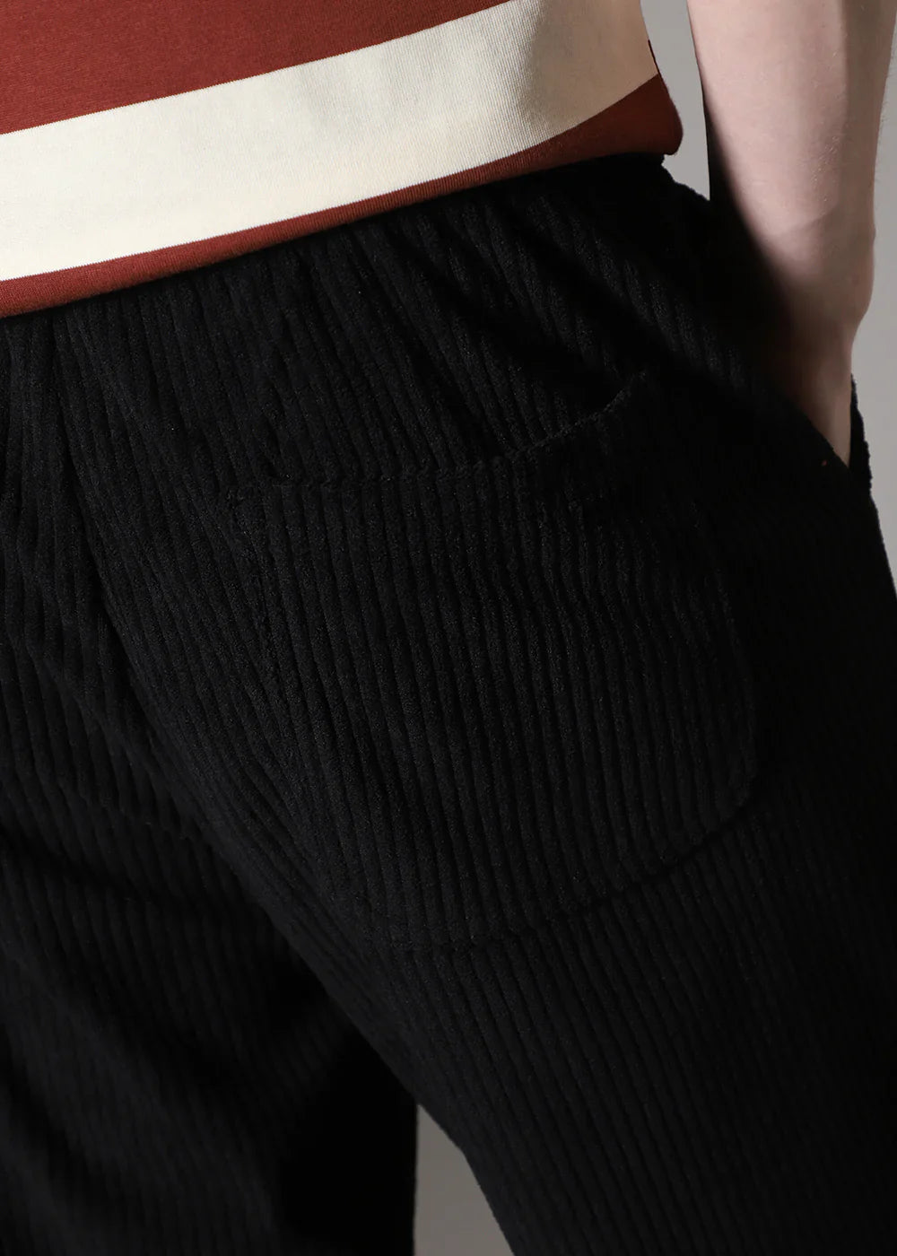 Modestique london™|Ribbed Tube Leg Trousers