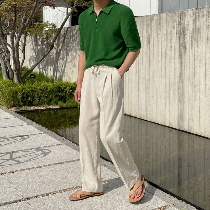 Modestique london™| PAJU Old Money Linen Pants