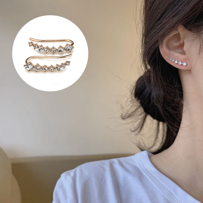 Modestique London | Elegant Seven-Star Diamond Stud Earrings