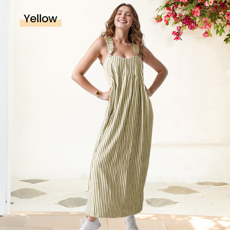 Modestique London | Casual Striped Camisole Dress