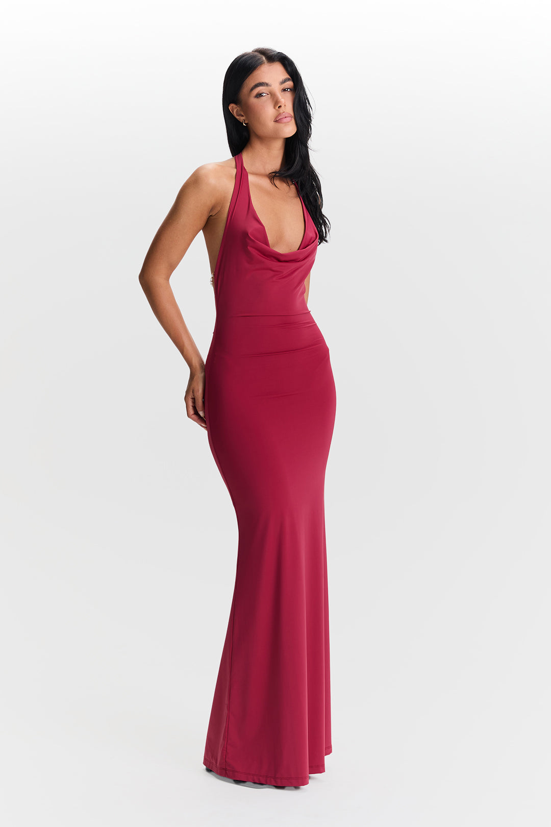 Valeria™ | Cowl Neck Dress