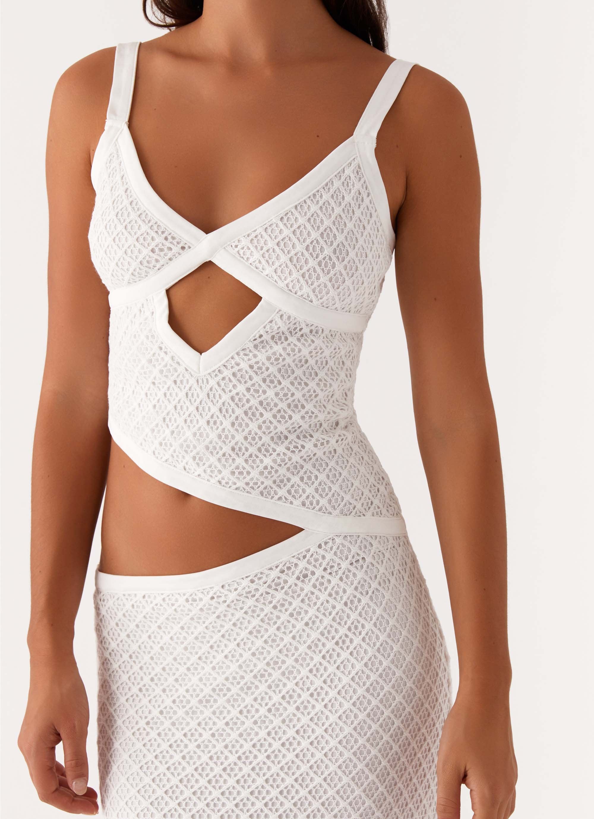 Veltrixon™ | Knit Cut-Out Dress