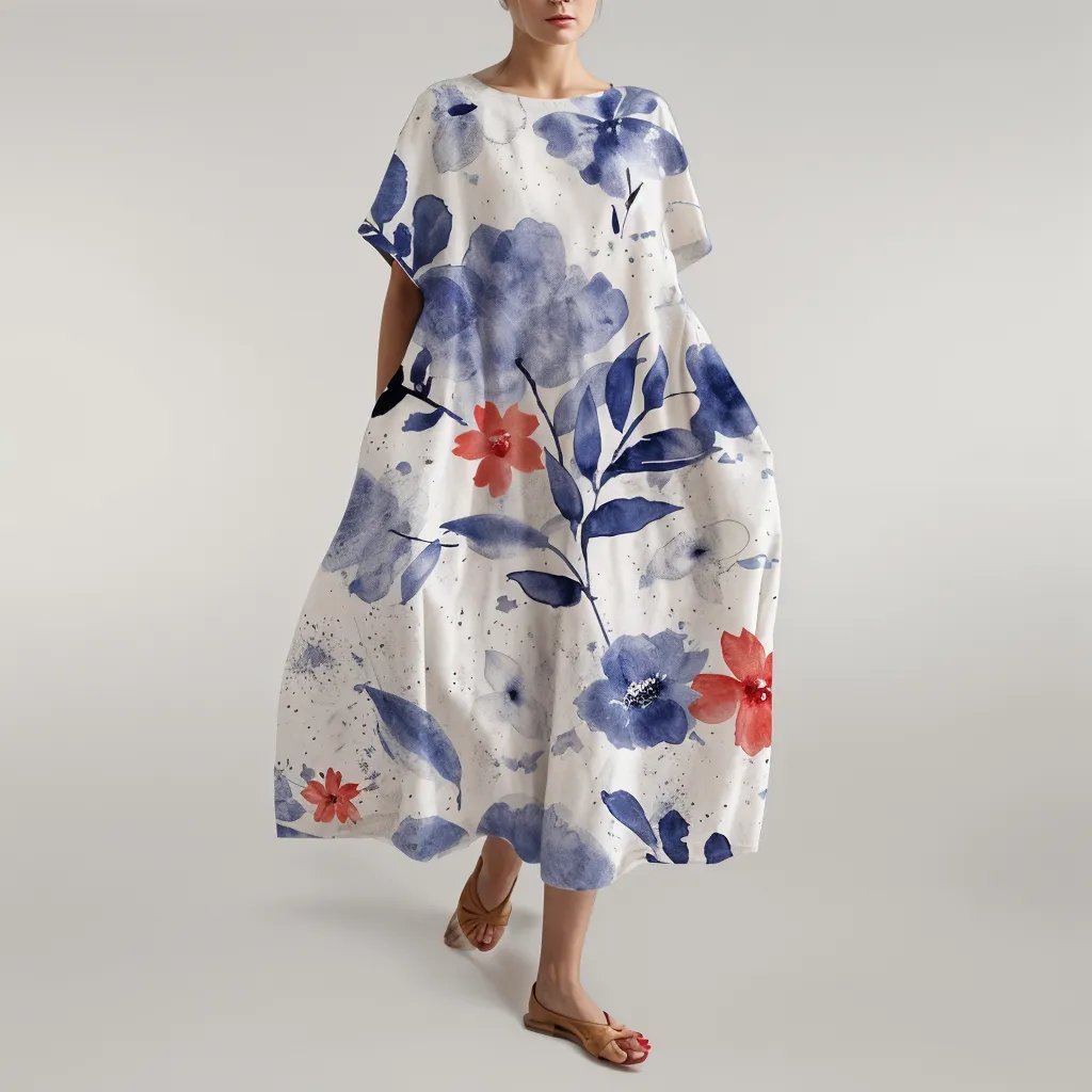 Ellora™ | Flowy Coverage Dress
