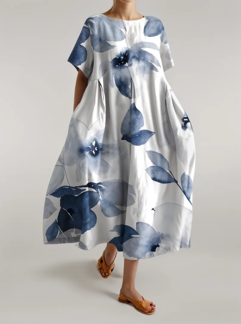 Ellora™ | Flowy Coverage Dress