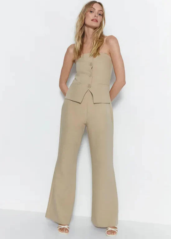Modestique london™ | Bustier Tailored Jumpsuit