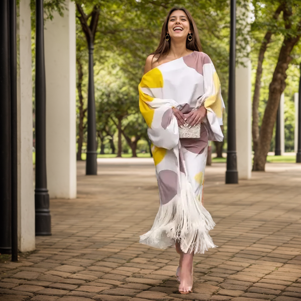 Hannah ™- Printed Two-Piece Set