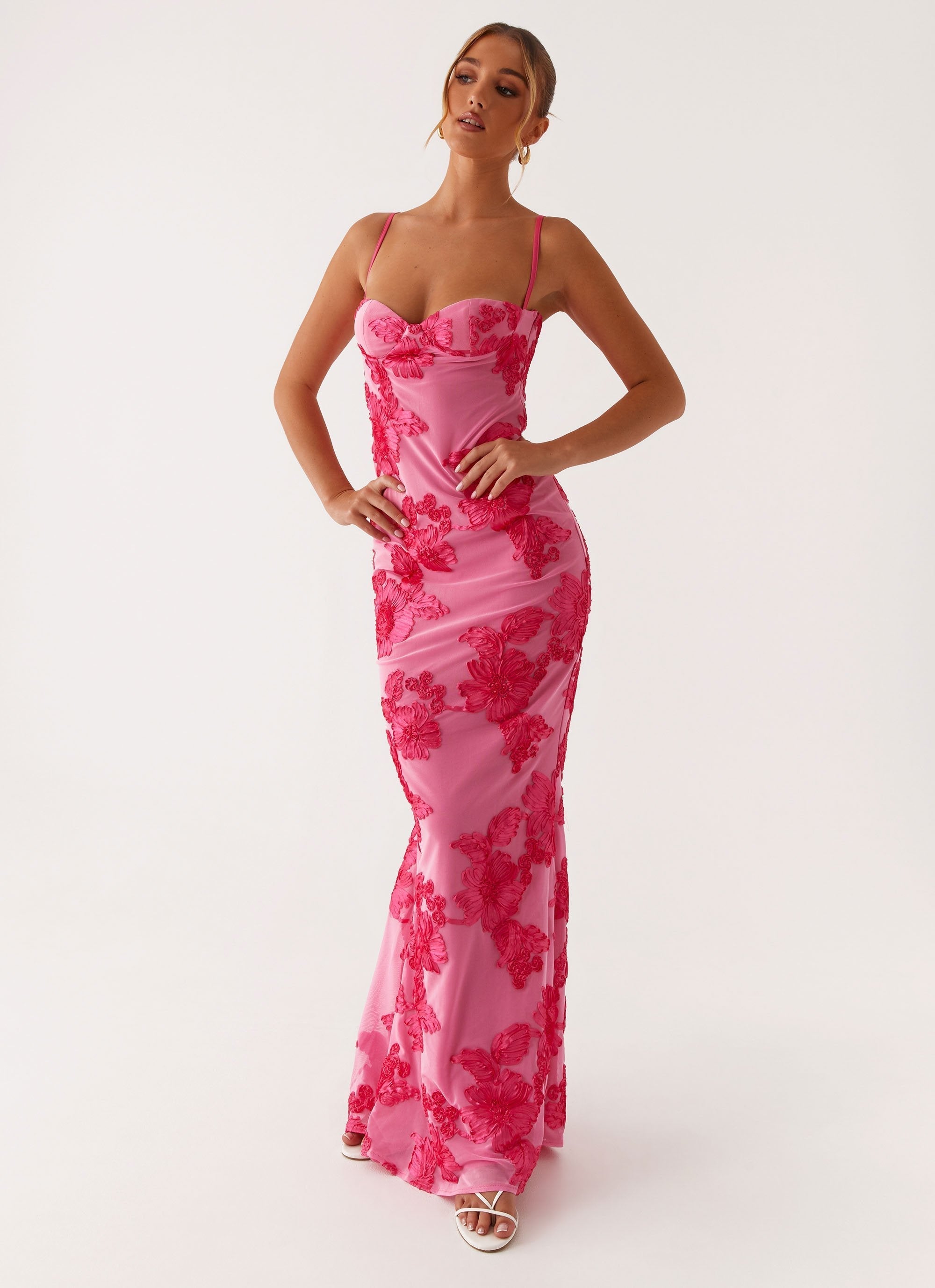 Soraya™ | Embroided Maxi Dress