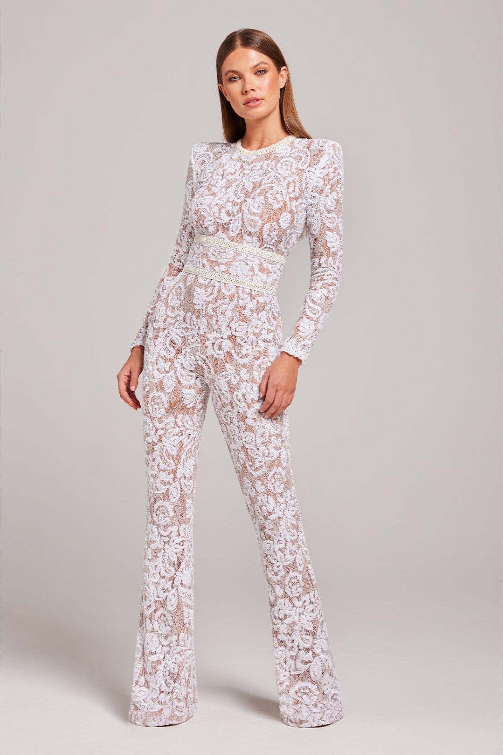 Modestique london™- Mia Lace Jumpsuit