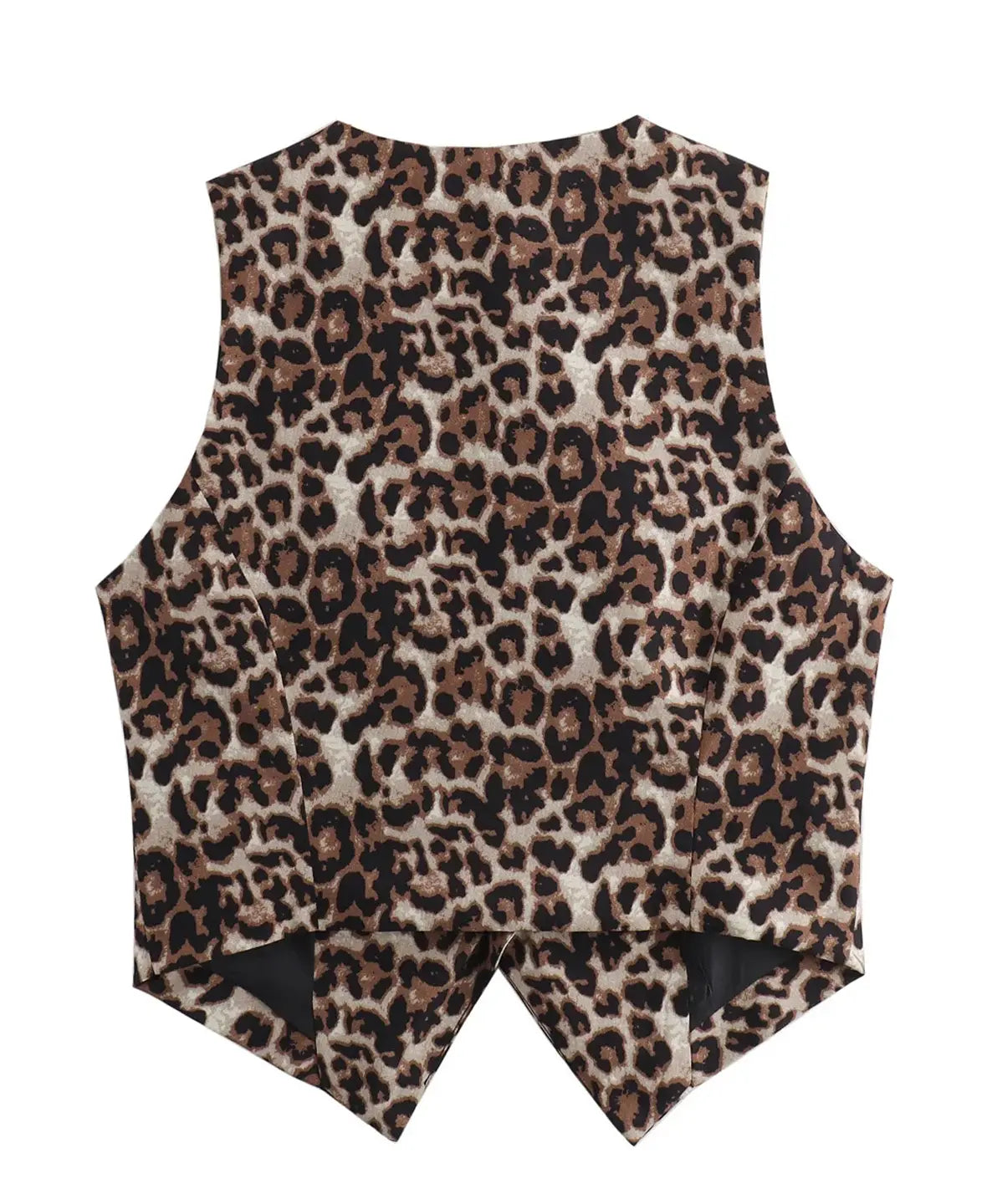 Modestique London™-Leopard Print Vest