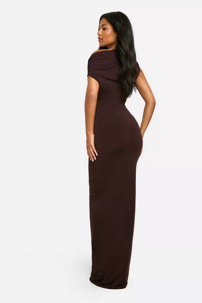 Modestique london™| Draped Elegance Dress